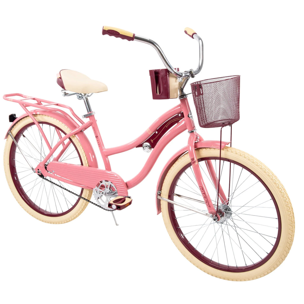 24 Inch Purple Satin Cruiser Bike O67919