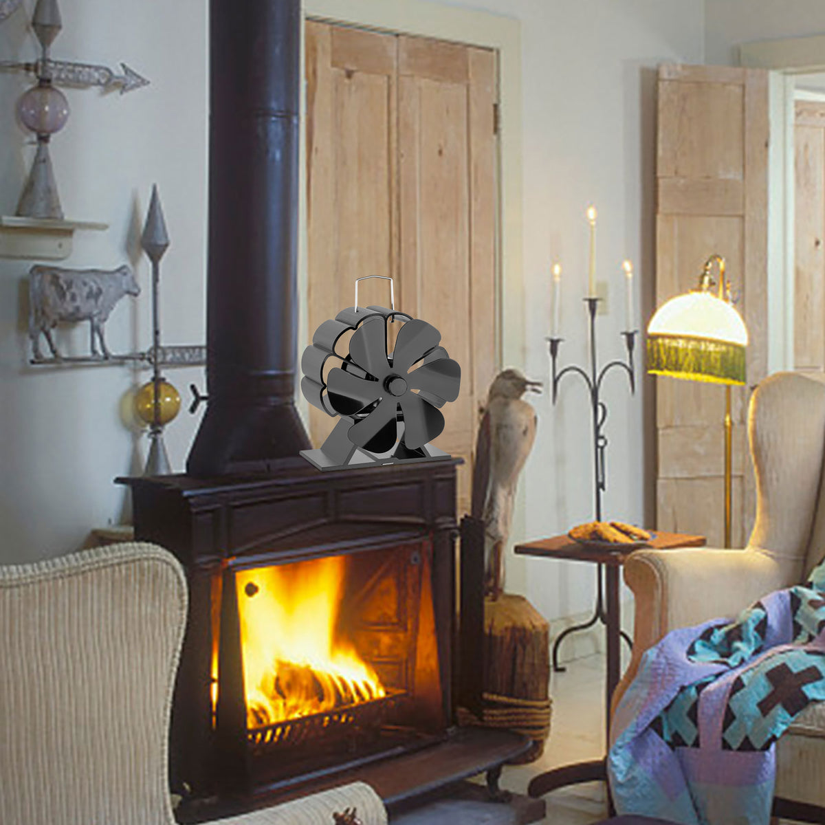 6 Propeller Stove Fan D4658