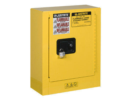 18 Gauge CR Steel Flammable Safety Cabinet with Manual-Close Door E174