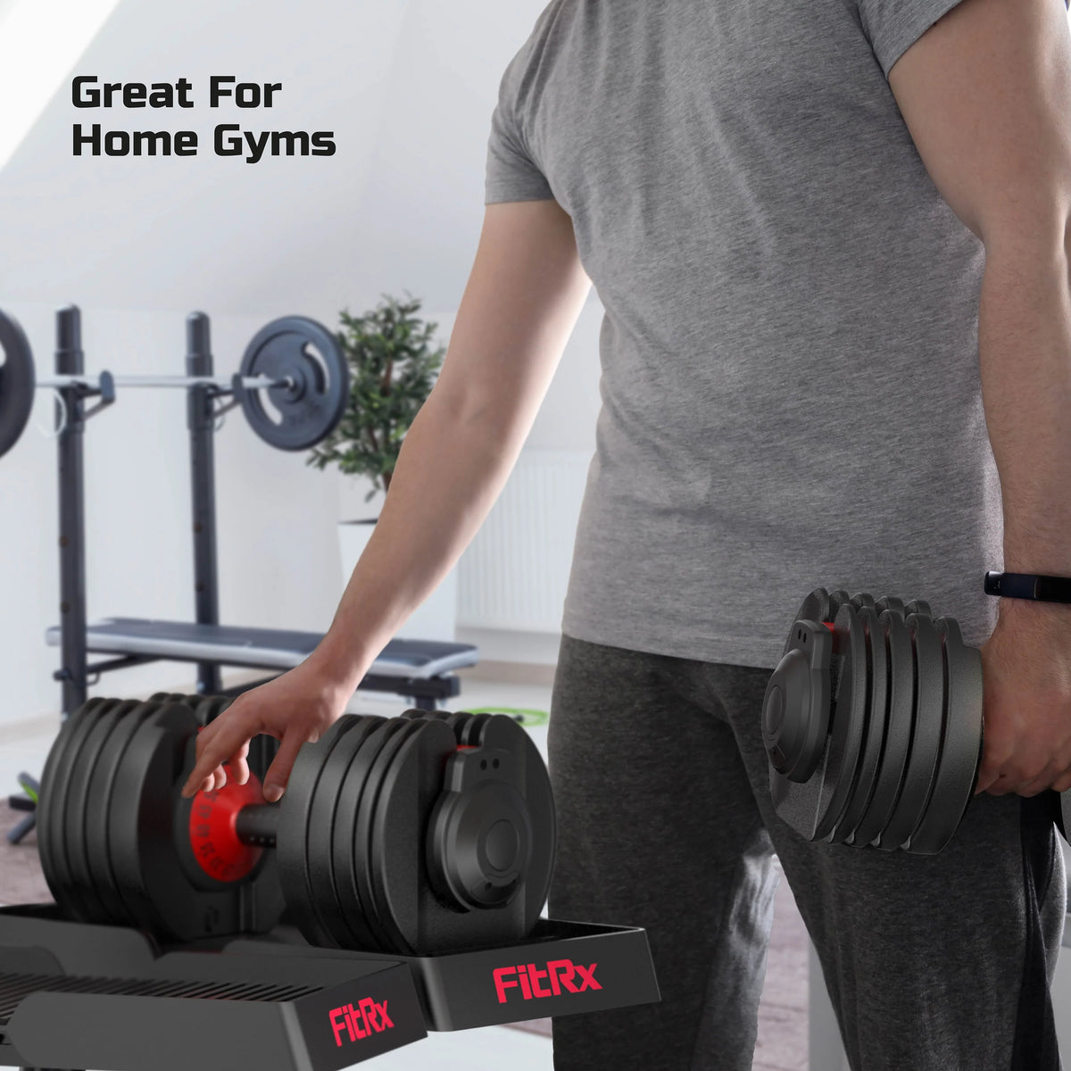 Adjustable Dumbbell 5-52.5 lbs Black Y406