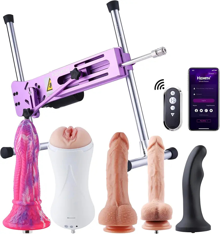 APP Controlled Sex Machine with KlicLok System G7570