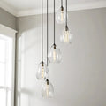 5-Light Linear Cluster Shade Contemporary Pendant G19002