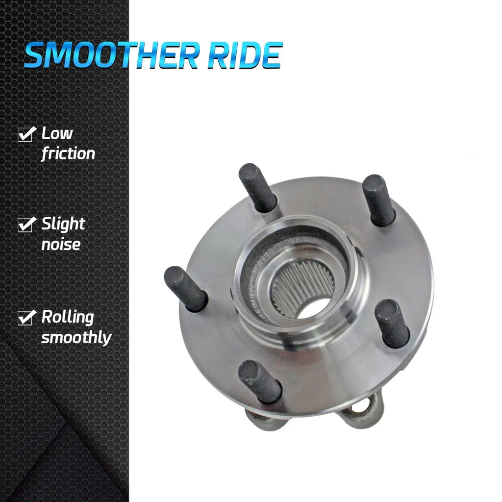 Pair Front Wheel Hub and Bearing Assembly G5550