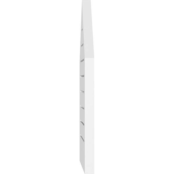 Peaked Top Surface Mount PVC Gable Vent J602672