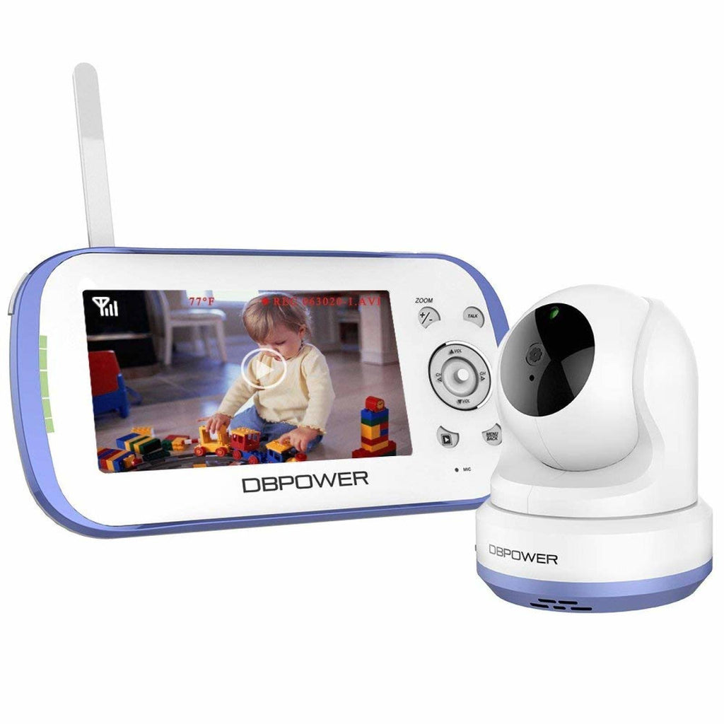 4.3" LCD Video Baby Monitor with 270 Pan-Tilt-Zoom O973