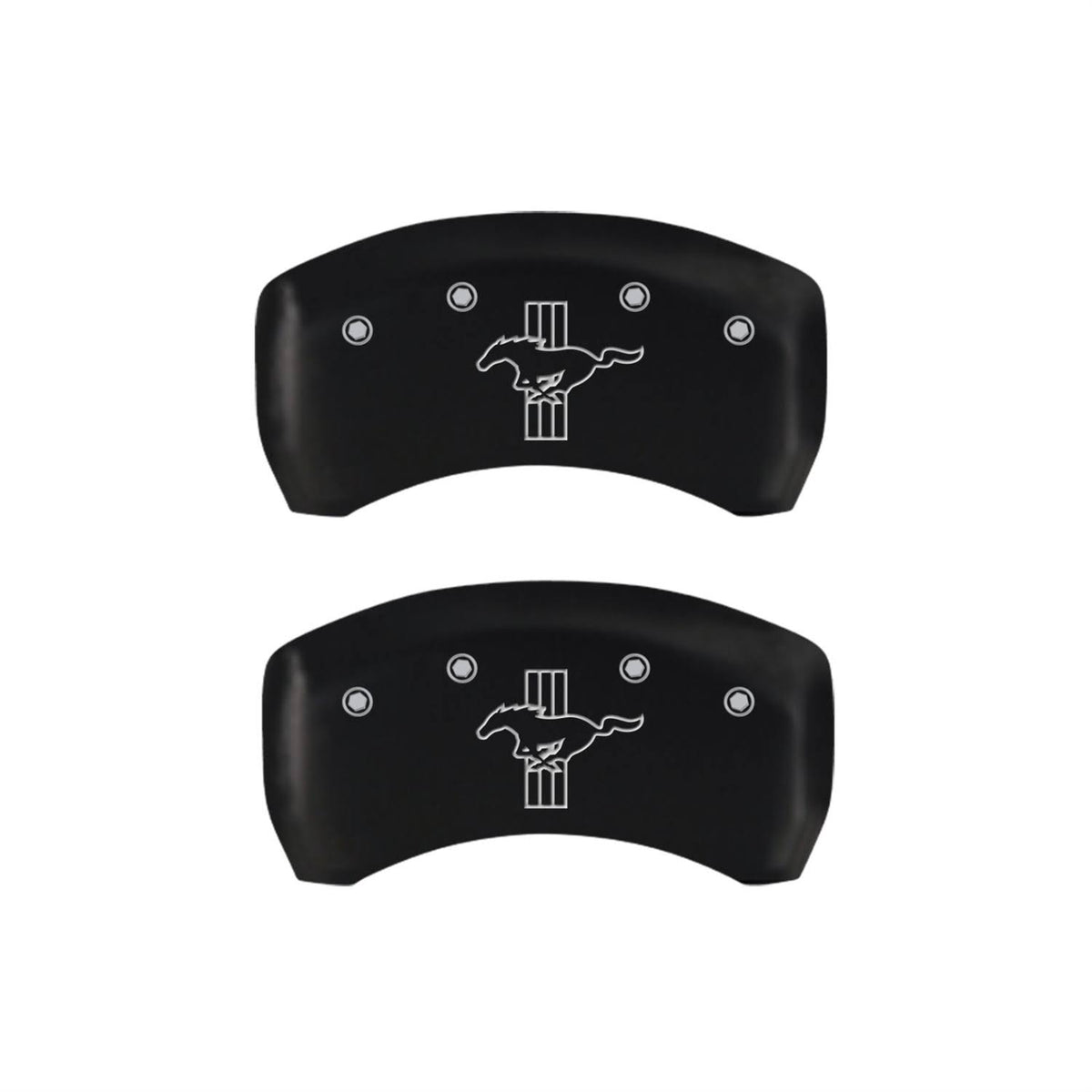 Matte Black Rear Brake Caliper Covers J995395