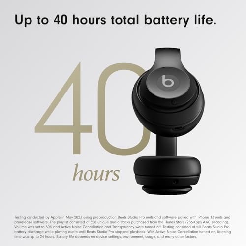 Wireless Bluetooth Noise Cancelling Headphones with Personalized Spatial Audio, USB-C Lossless Audio, Up to 40 Hours Battery Life - Sandstone L100044