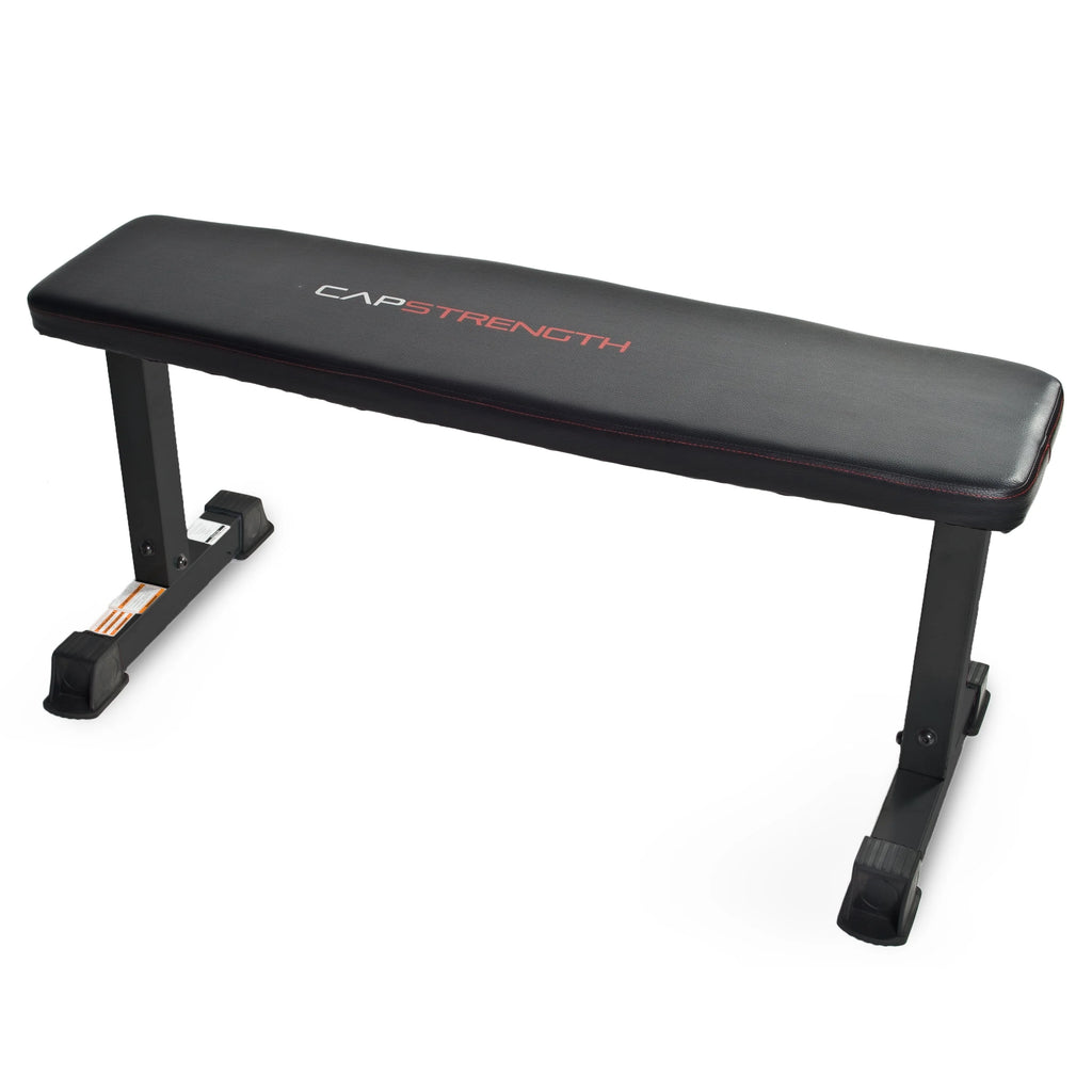 Flat Utility Weight Bench 600 lb Weight Capacity Gray L6598