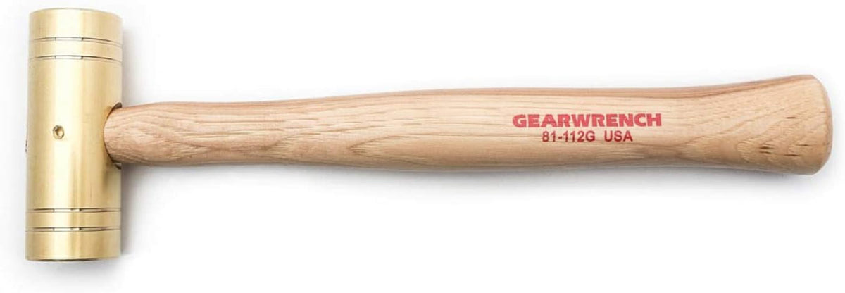 2 lb. Brass Hammer with Hickory Handle U916