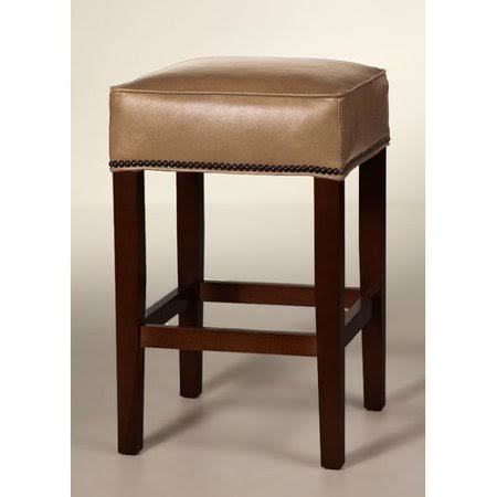 Matte Black Suede Bar Stool D357991
