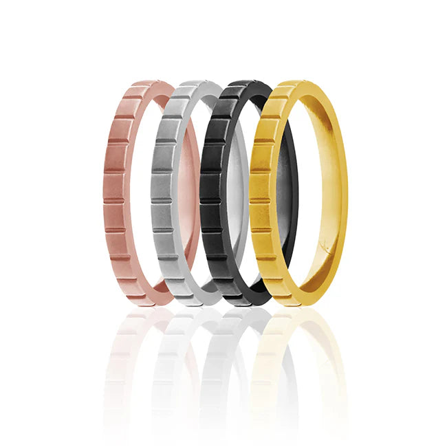 Silicone Ring Set - 4 x 10 mm N27508