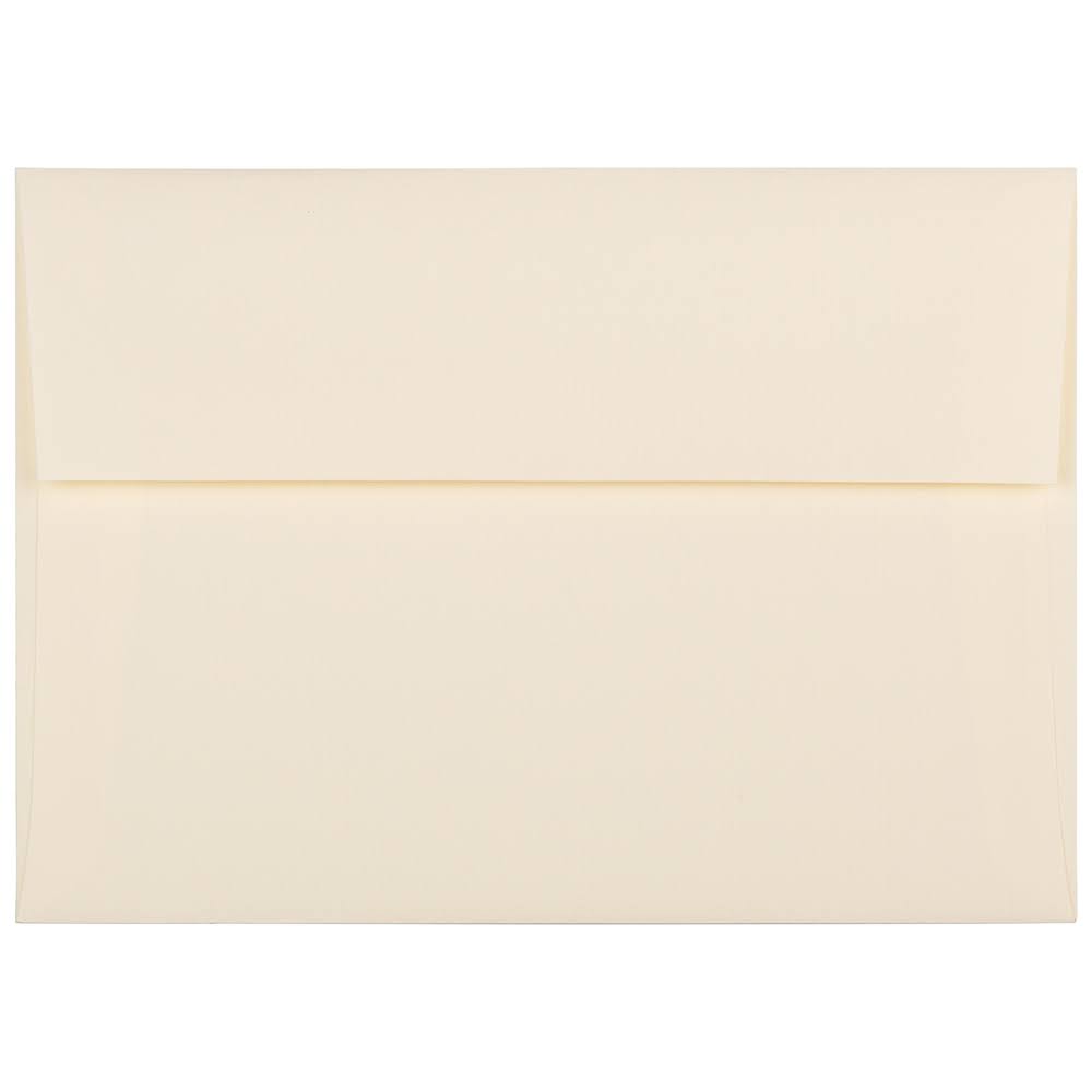 A7 Envelopes, 5 1/4 x 7 1/4, Ivory Laid, 1000/Carton M6782