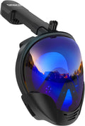 Full Face Snorkel Mask with Camera Mount E460