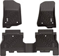 Black TPE Floor Mats for Jeep Wrangler JL 4 Doors Full Set J874878