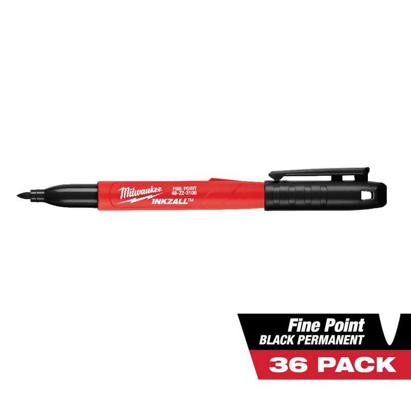 Black Fine Point Permanent Marker 36-Pack W1485