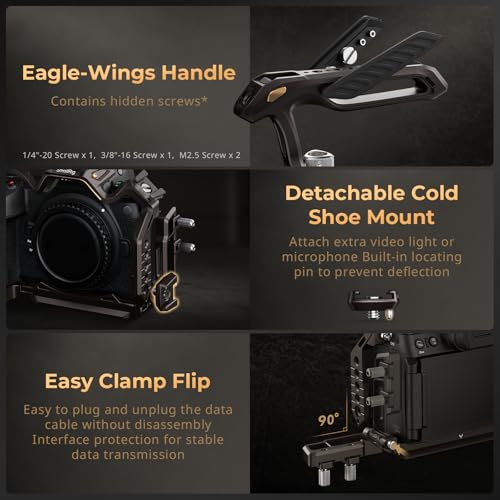 Camera Cage Kit with Top Handle and Quick Release Plate R89509