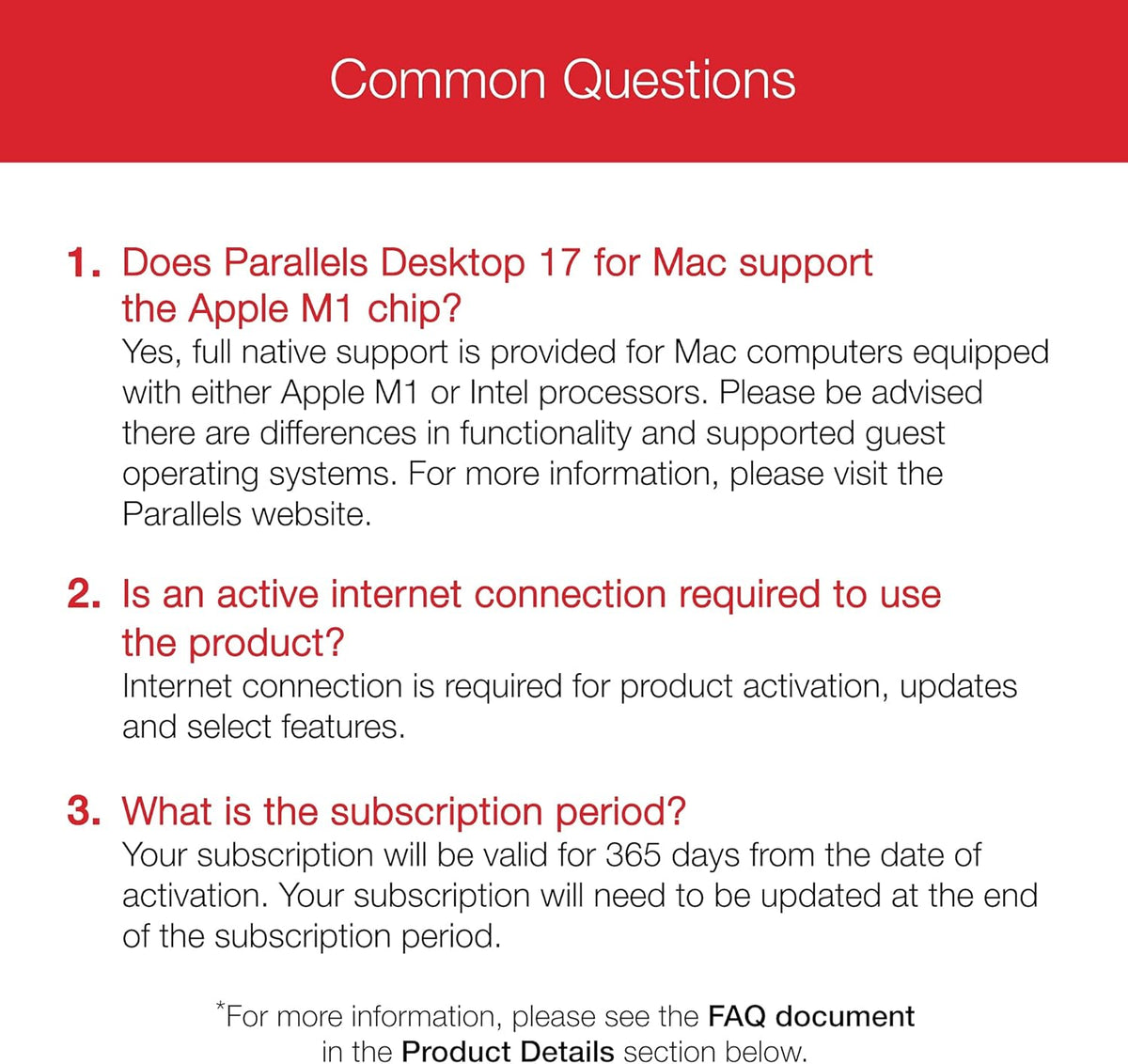 Parallels Desktop 17 for Mac Pro Edition Virtual Machine Software 1-Year Subscription Q80714