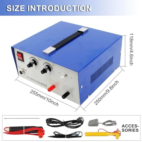 110V 100A Portable Spot Welding Machine with Foot Pedal Y648788