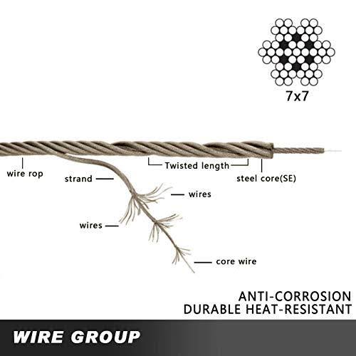 500ft 1/8' T316 Stainless Steel Cable G91031