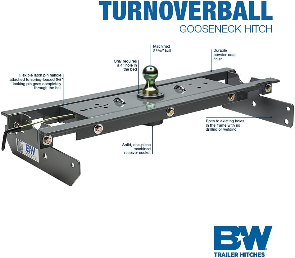 Turnoverball Gooseneck Hitch E92566