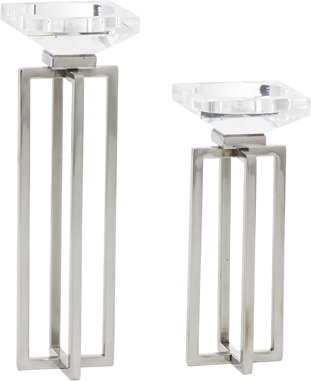 White Candle Holder Q26087