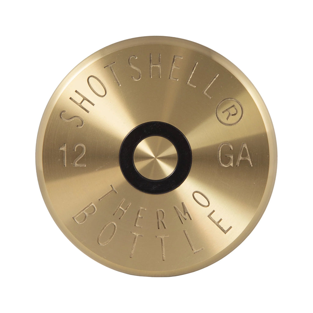 12 Gauge Shotshell Thermo Bottle 18-8 Stainless Steel Red Y45652