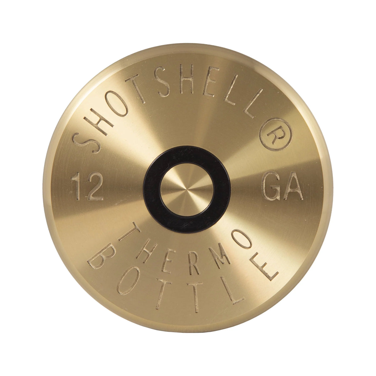 12 Gauge Shotshell Thermo Bottle 18-8 Stainless Steel Red Y45652