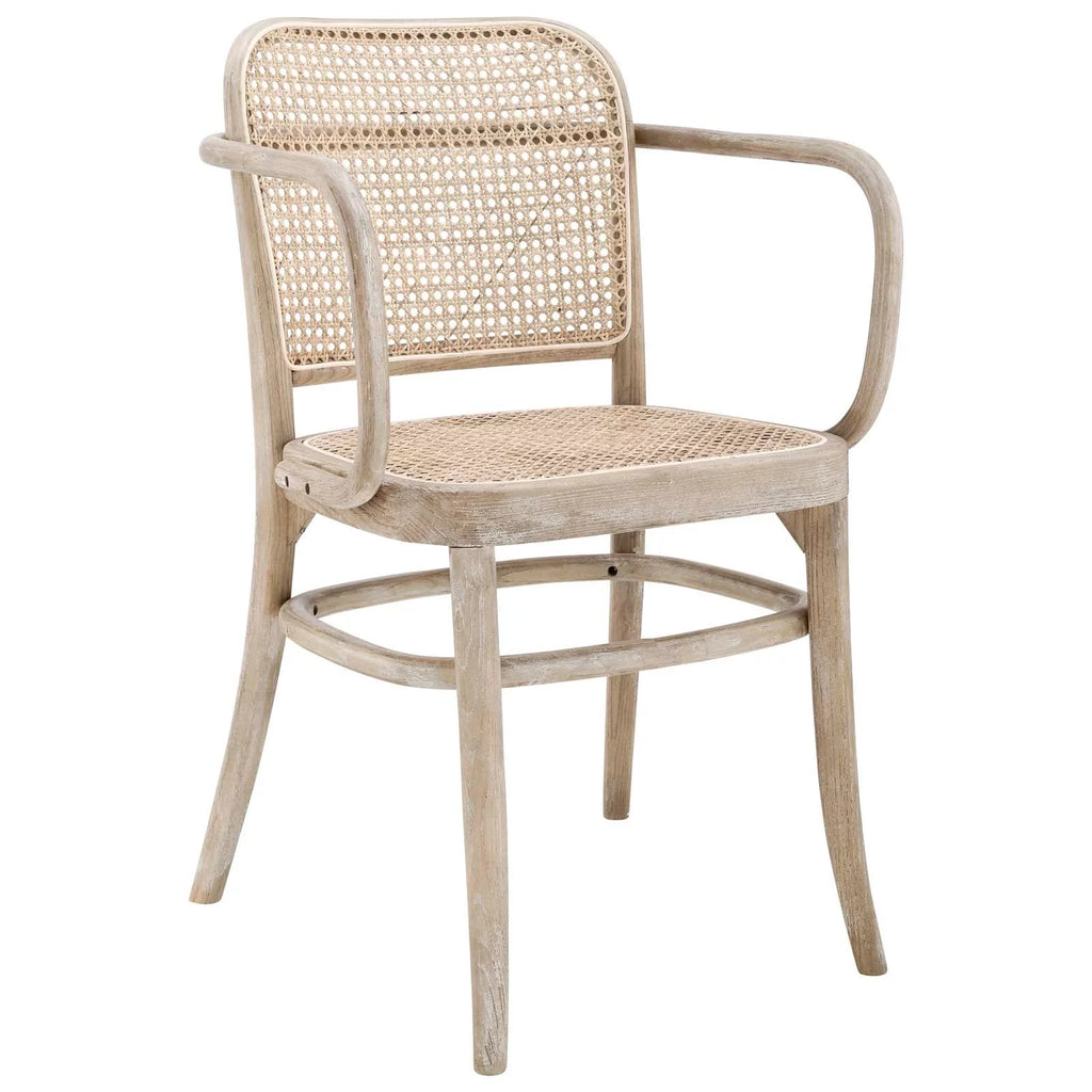 Cane Rattan Wicker Wooden Dining Chair A5744