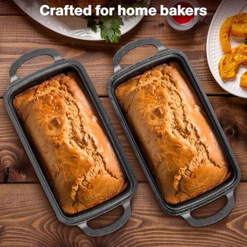 2 in 1 Cast Iron Bread Pan with Lid, Set of 2 F92331