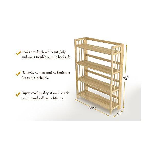 Mission Folding Bookcase D789