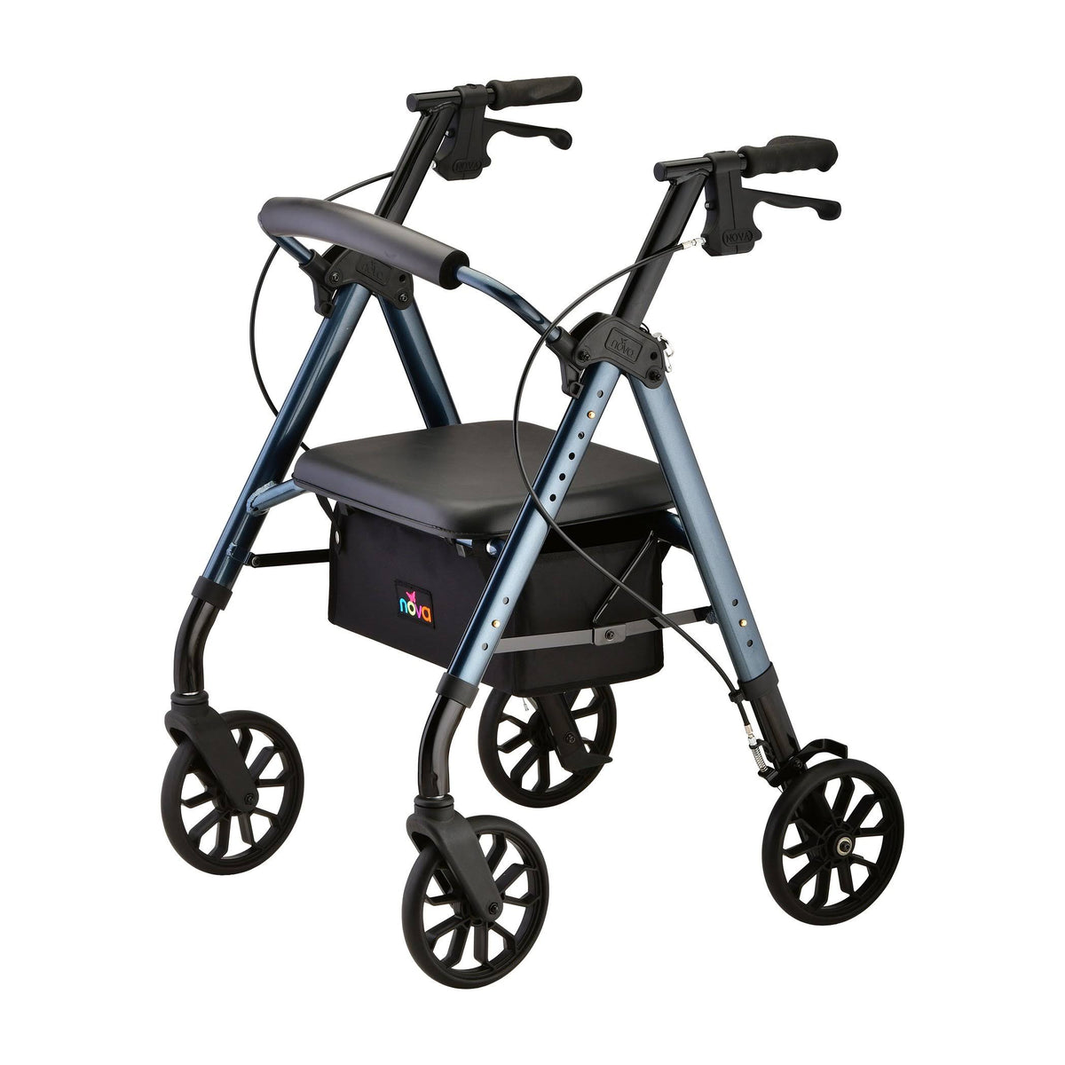 Blue 8 inch Wheel Rollator G59720