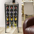 18 Bottle Floor Wine Rack I6325