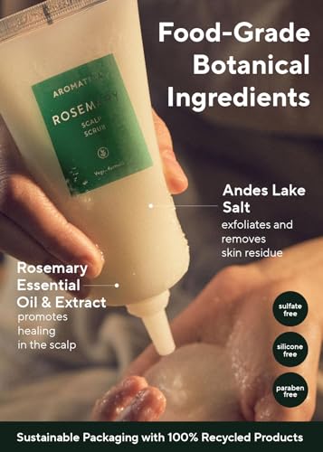 Rosemary Scalp Scrub 5.82oz / 165g Salt Scrub O9113