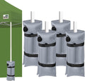 Heavy Duty Canopy Water Weights Bag Set of 4 Grey A6253