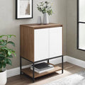 White English Oak 2-Door Accent Cabinet M51511