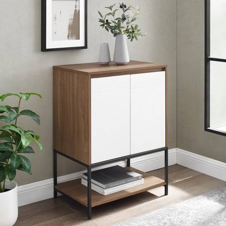 White English Oak 2-Door Accent Cabinet M51511