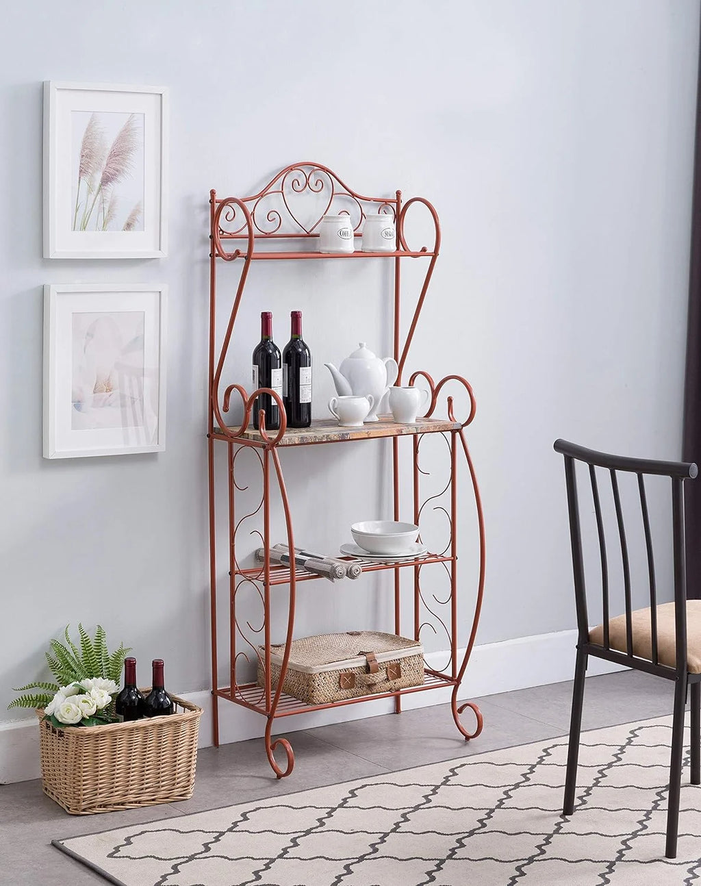 Metal Kitchen Storage Bakers Rack N396