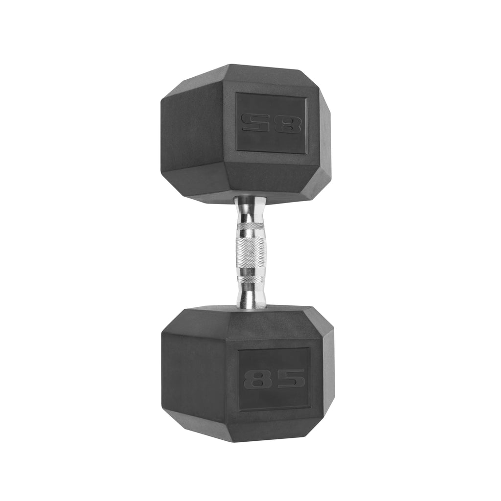 85 lbs Coated Hex Dumbbell I497622