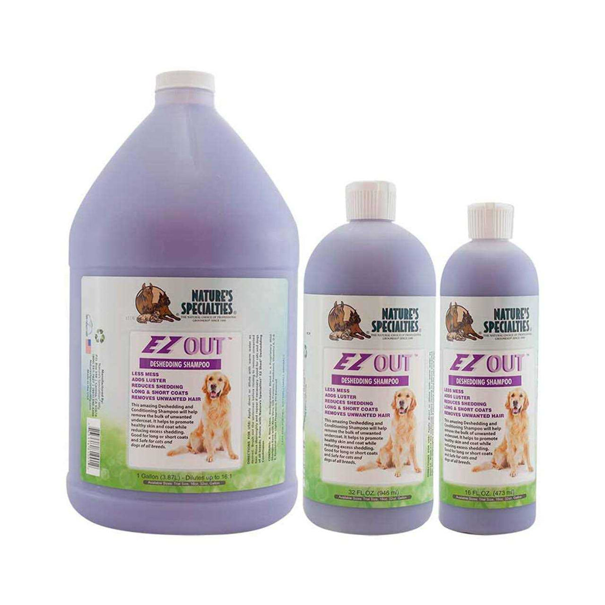 Deshedding Shampoo for Dogs Cats E339056