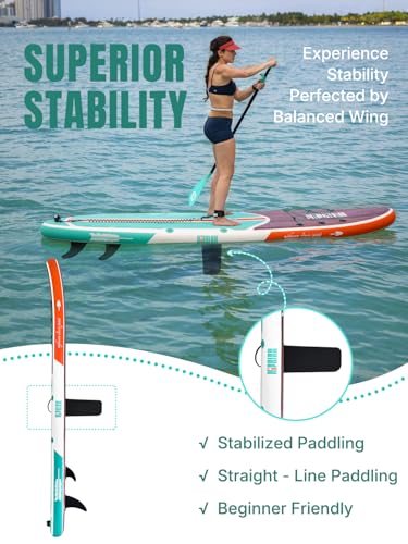Inflatable Stand Up Paddle Board with Anti-Slip EVA Deck D73923