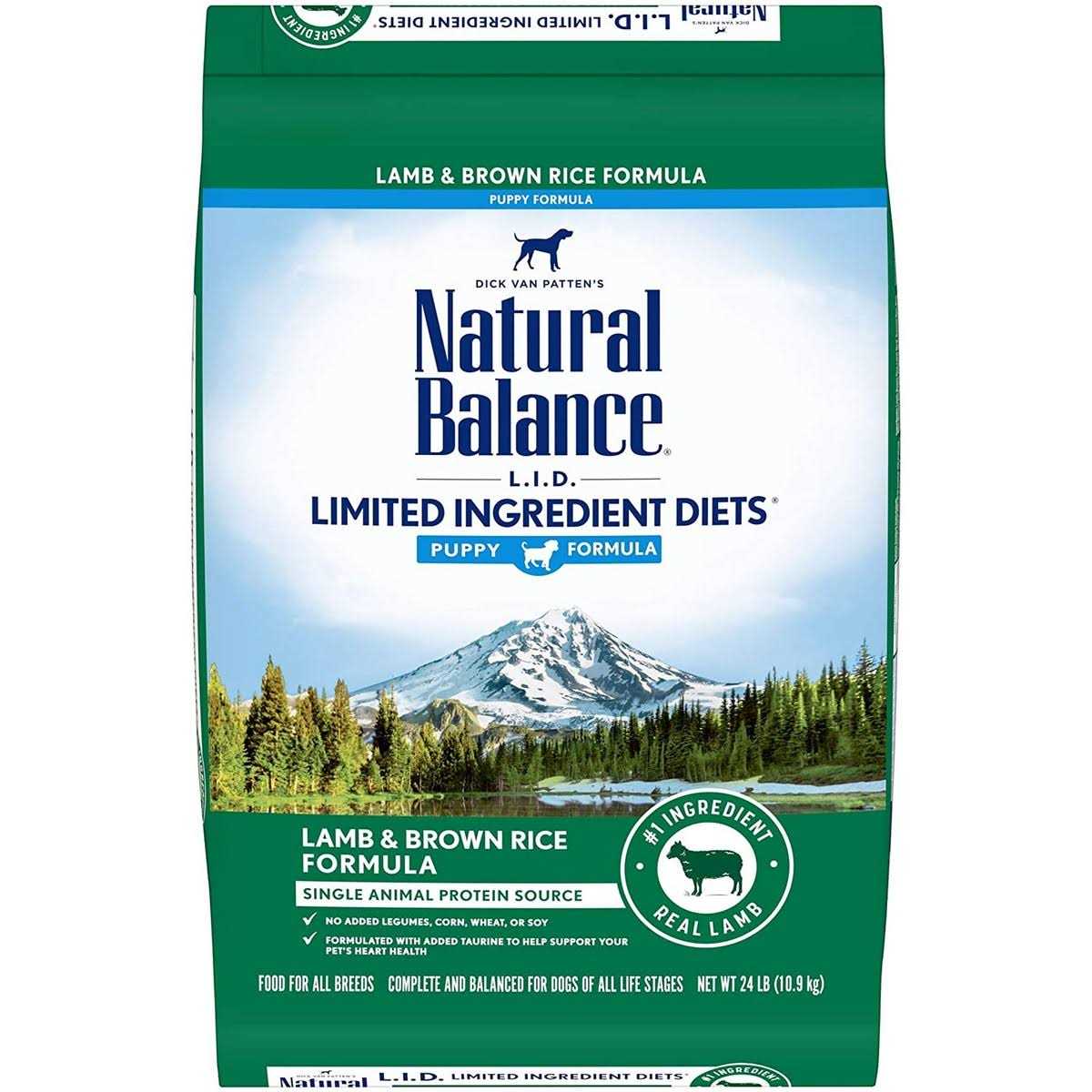 Limited Ingredient Puppy Lamb & Brown Rice Dry Dog Food P9848