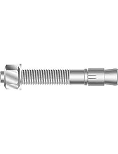 3/8-16 x 3-3/4 x 22 Steel Zinc Mechanical Wedge Anchor Pkg of 20 A159259