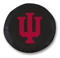 Black Vinyl Fitted Spare Car Tire Cover O68704