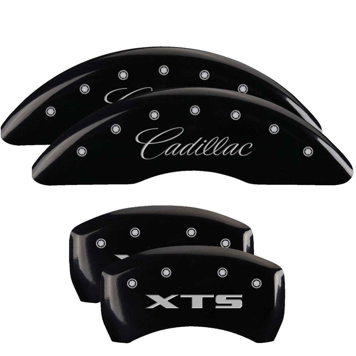 Black Cadillac Caliper Covers P638