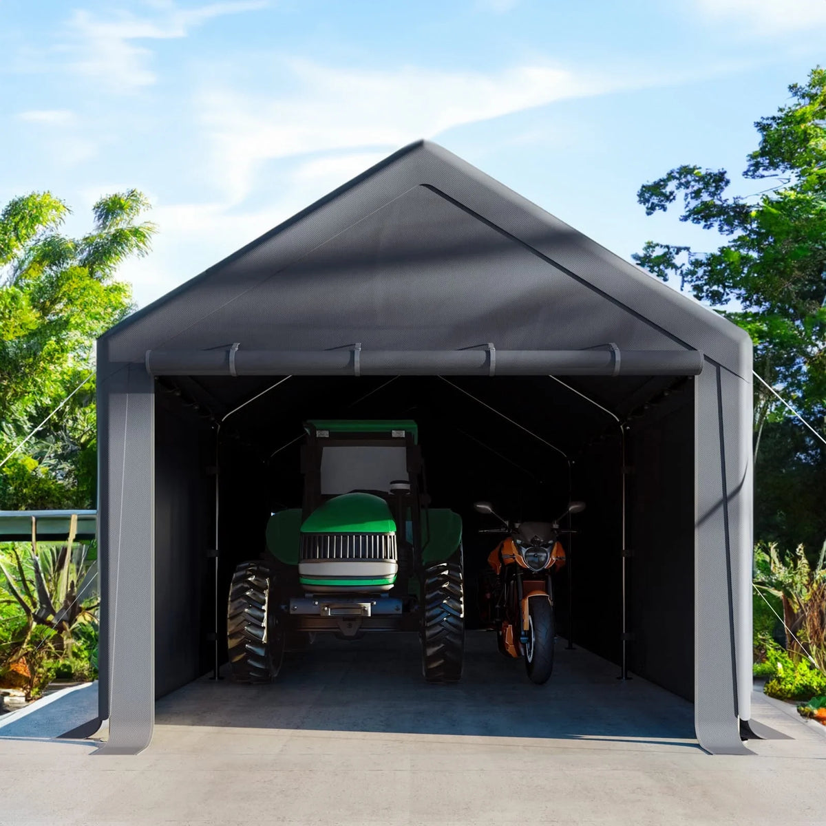 10 x 20 ft Outdoor Canopy Carport H138