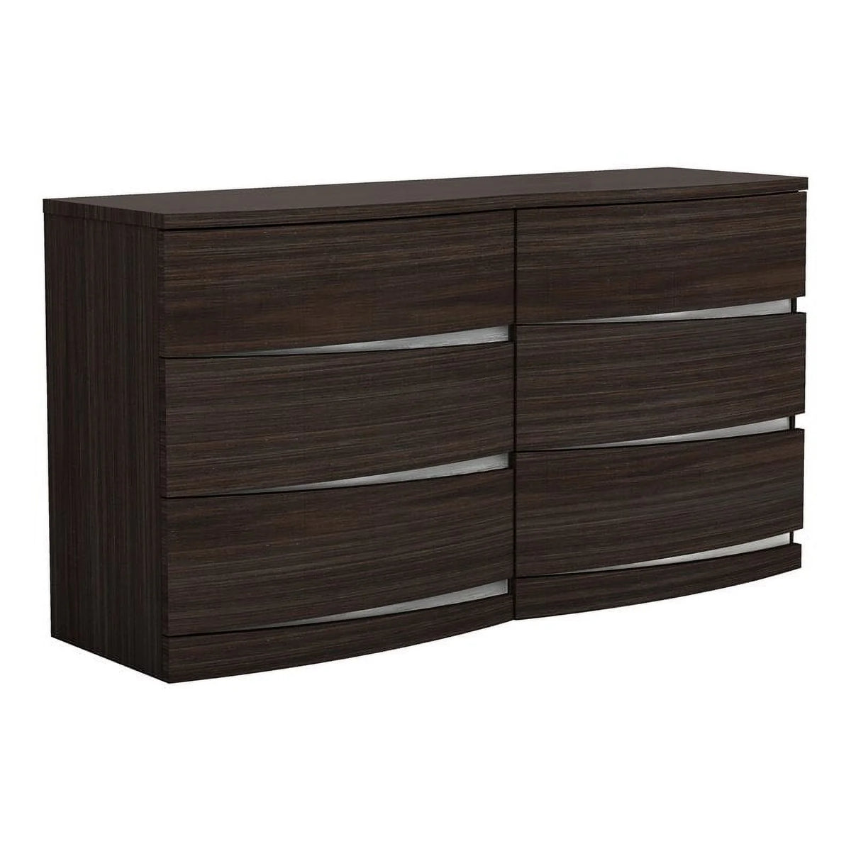 Gloss Black Wood Dresser L6936