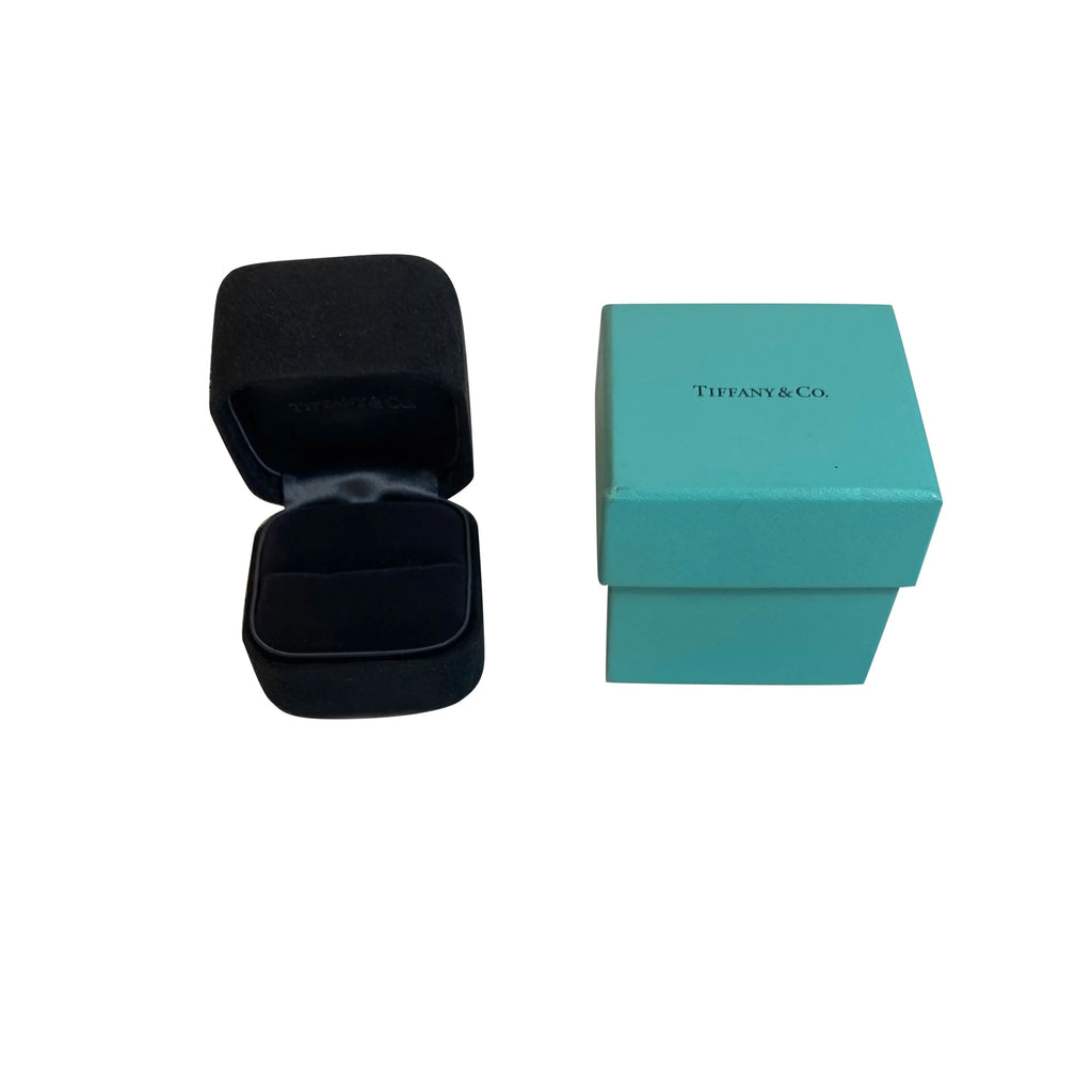 Black Titanium Wedding Band in 950 Platinum O280969
