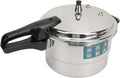 Stainless Steel Pressure Cooker with Safety Valves and Steaming Plate E67652