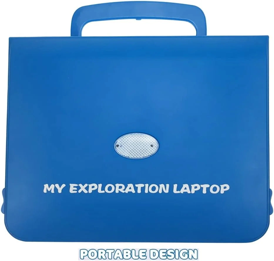 Blue Children's Educational Interactive Laptop with LCD Screen T1711