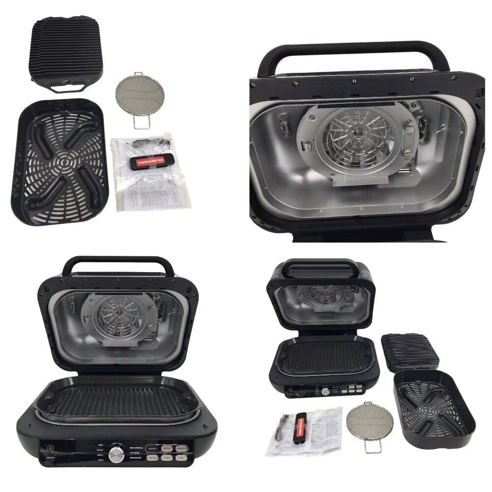 6-in-1 Indoor Grill with 4 QT Air Fryer J29802